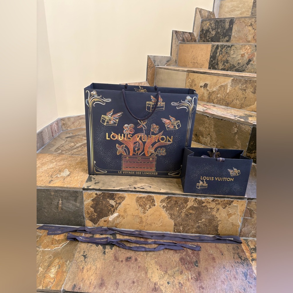 Louis Vuitton shopping bags holiday 2025